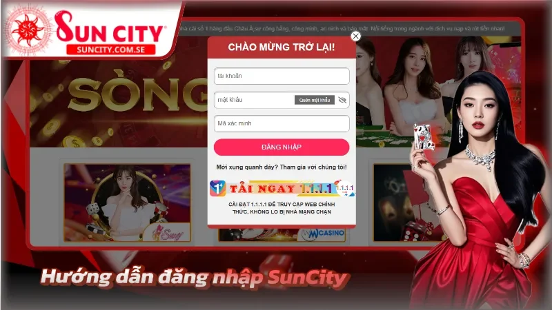 Minh họa thao tác truy cập đúng cách để sử dụng đầy đủ các tiện ích trên hệ thống